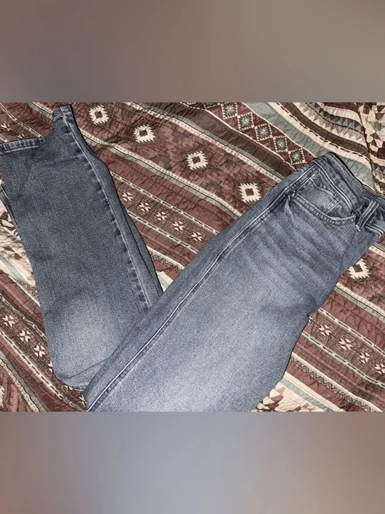 Women's Scoop Stovepipe High-Rise Straight Leg Jeans - Picture 1 of 4